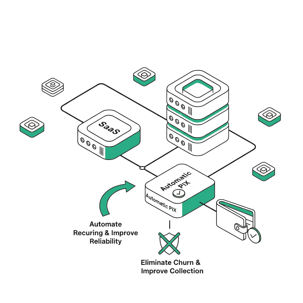 PIX Automático para SaaS e assinaturas